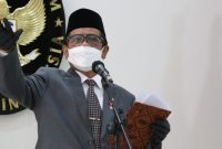 Menko Polhukam, Prof Dr Mohammad Mahfud Mahmodin SH SU MIP 