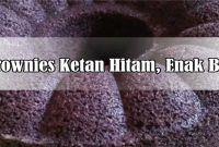 Brownies Ketan Hitam