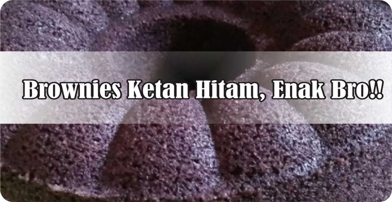 Brownies Ketan Hitam