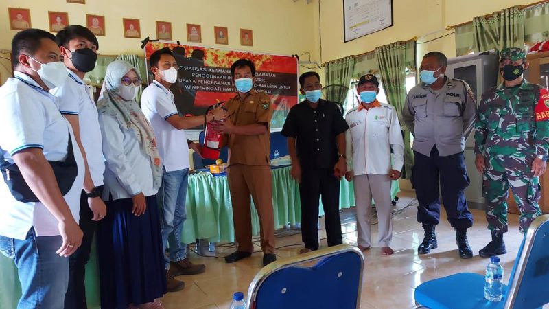 PT Huadian Bukit Asam Power [PTHBAP] bekerjasama dengan PLN Wilayah Kabupaten Muara Enim, mengadakan kegiatan Sosialisasi keamanan dan keselamatan penggunaan instalasi listrik. 