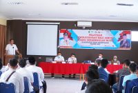 Pemerintah Kabupaten Musi Banyuasin menggelar Pelatihan Kewirausahaan bagi Pemuda Bidang Perbengkelan Motor Tahun 2021 di Sekolah Menengah Kejuruan [SMK] Negeri 3 Sekayu, Senin [15/11/2021].