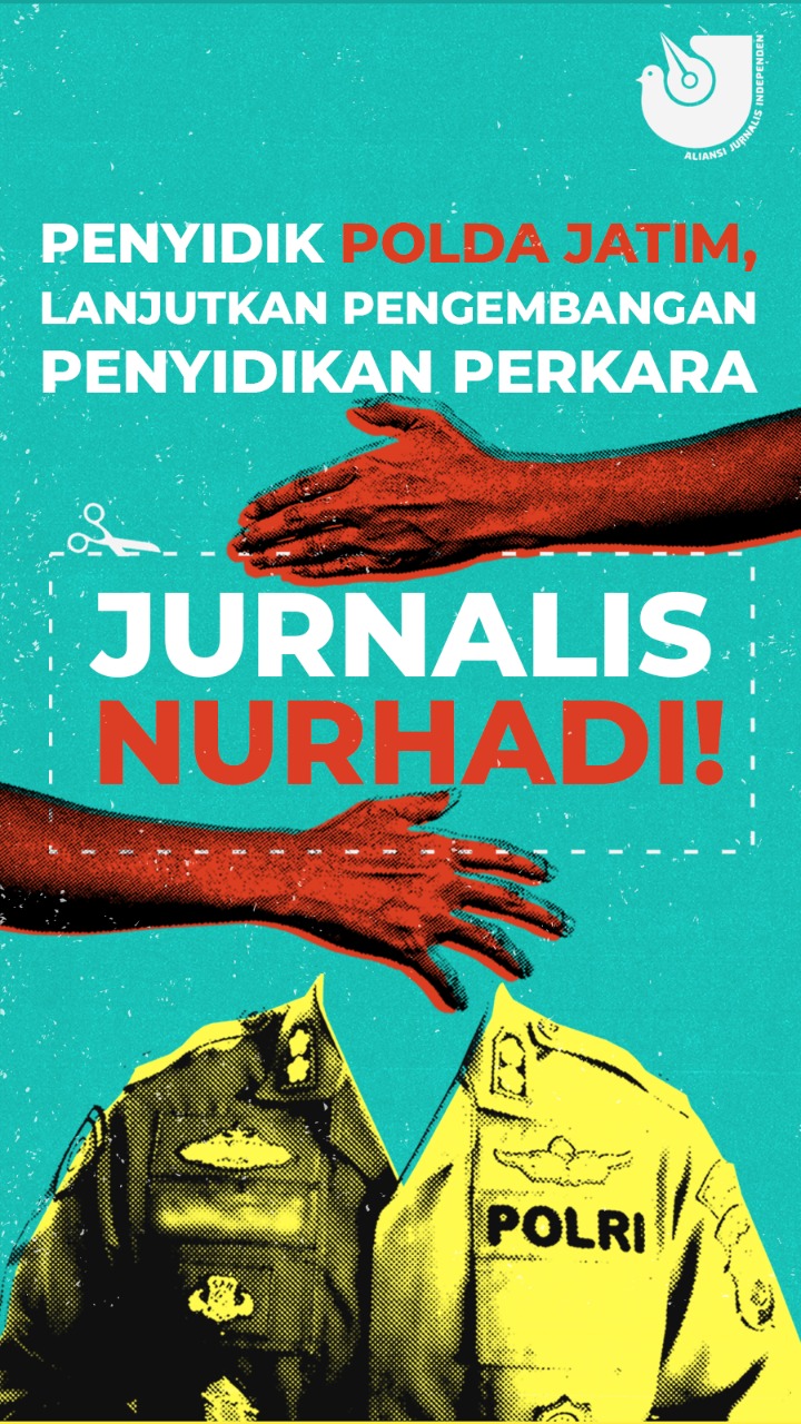 AJI Desak Jaksa Jatuhkan Hukuman Maksimal Terhadap Pelaku Penganiaya Jurnalis Nurhadi