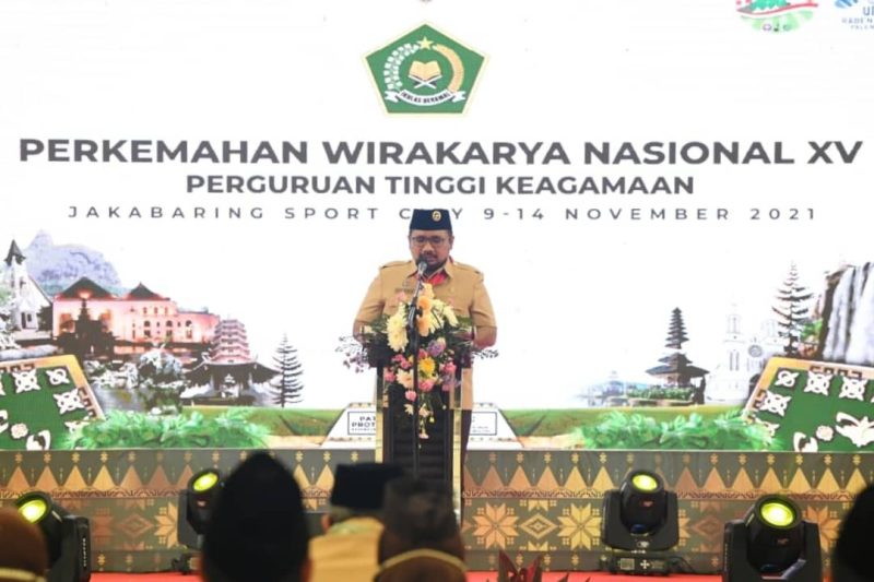 Bersama Menag, Wagub Mawardi Buka Perkemahan Wirakarya Nasional