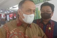 Rektor Universitas Sriwijaya Palembang Prof Dr Ir H Anis Saggaf MSCE