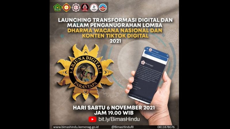 Rilis aplikasi layanan umat Hindu