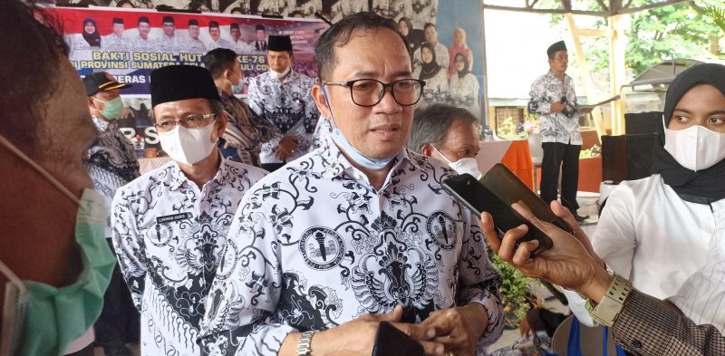 Ketua PGRI Sumsel H Ahmad Zulinto SPd MM [Foto: Abv]