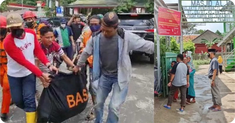 Banjir di Palembang Hilangkan Dua Nyawa