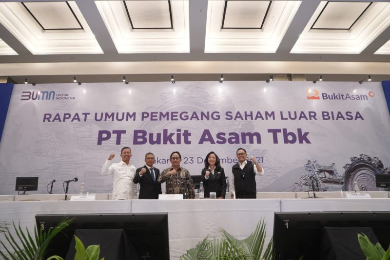 RUPSLB PTBA Setujui Perubahan Susunan Dewan Komisaris dan Direksi