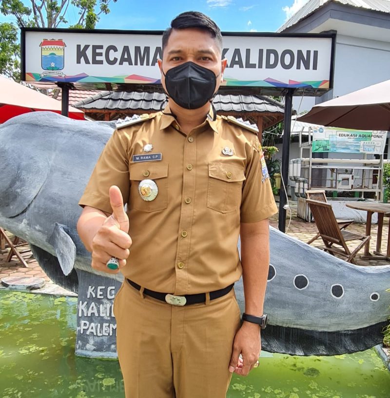 Camat Kalidoni Rama Cahya Putra