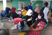 Polairud Polrestabes Palembang Gelar Vaksinasi COVID-19 bagi Warga Pesisir Pulau Kemaro