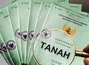 Ilustrasi Sertifikat Tanah