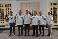 Anjangsana Jajaran Direksi dan Manajemen PTBA dengan Bupati lahat H Cik Ujang Lahat