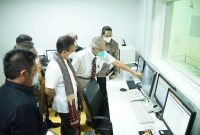  Menteri Kesehatan Republik Indonesia Budi Gunadi Sadikin mengaku kagum atas keberadaan Rumah Sakit Umum Daerah [RSUD] Siti Fatimah Az-Zahra. 