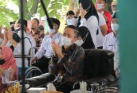 Sekretaris Daerah [Sekda] Palembang, Drs Ratu Dewa MSi melantik Pengurus Lembaga Pemberdayaan Masyarakat Kelurahan [LPMK] 20 Ilir [D1I] periode 2022-2027.