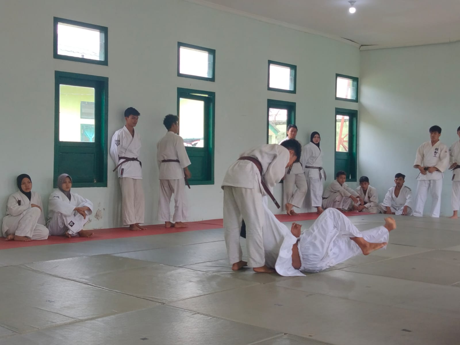 Persatuan Judo Seluruh Indonesia [PJSI] Sumatera Selatan akan menggelar kenaikan sabuk dari sabuk cokelat ke sabuk hitam [DAN 1].