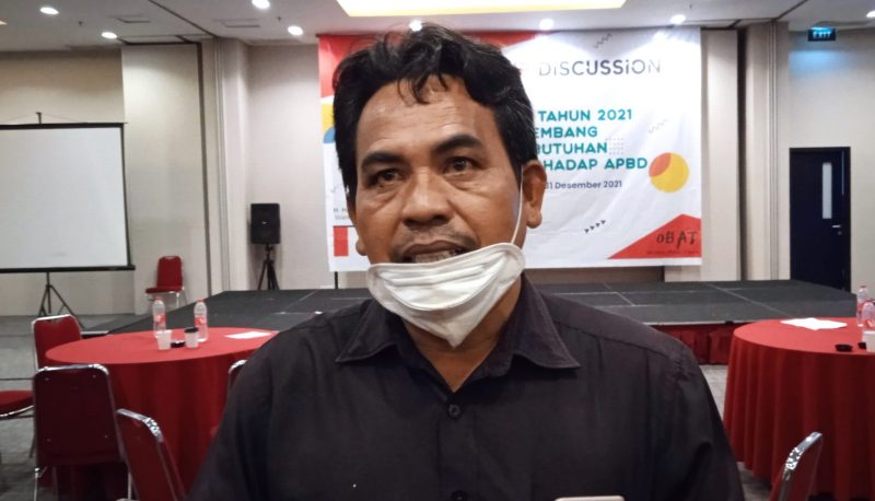 Ketua Panitia FGD Refleksi Akhir Tahun BUMD, Darwis