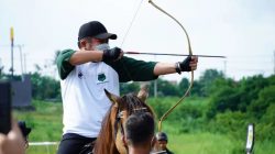 Herman Deru Dukung Penuh Seleksi Kejurnas Horseback Archery Sumsel