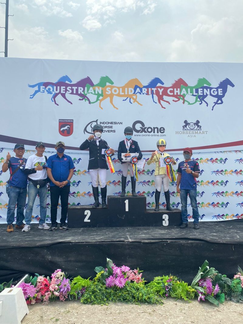 Tim Atlet Berkuda 3D Stable Borong Medali