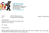 Undangan HPN 2022 Kendari, penerima Press Card Number One [PCNO] ke pada Anwar SY Rasuan 