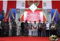 Ketua DPRD Provinsi Sumatera Selatan Hj RA Anita Noeringhati SH MH menerima Penghargaan dari Pimpinan Pusat Pemuda Panca Marga [PPM]