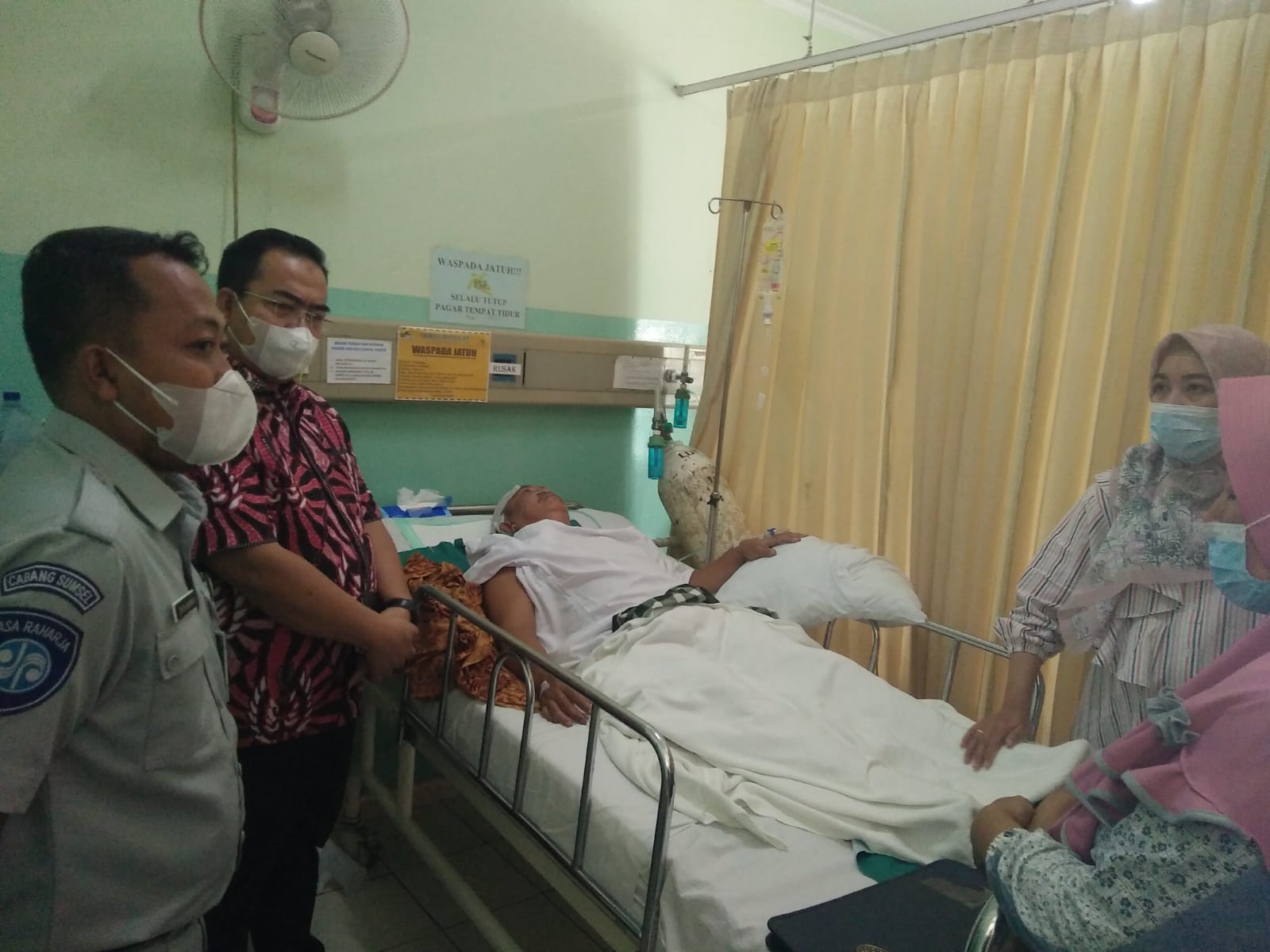 Jasa Raharja Serahkan Santunan Kecelakaan Beruntun di Jalintim Banyuasin Sumsel
