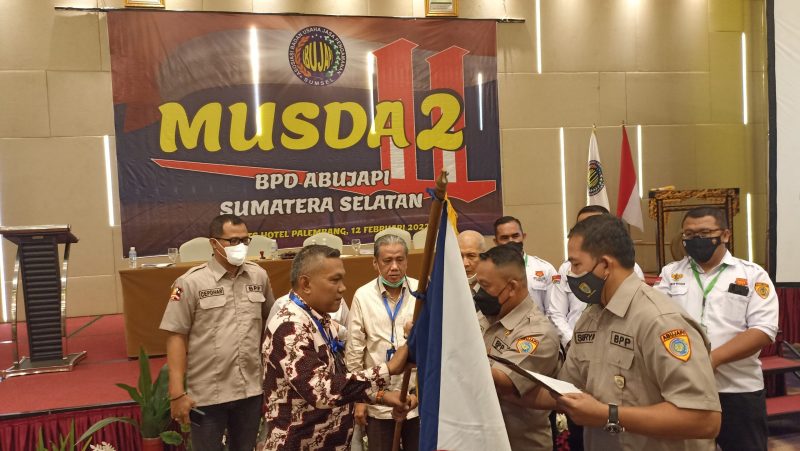 H Novembriono SE kembali nahkodai Badan Pengurus Daerah Asosiasi Badan Usaha Jasa Pengamanan Indonesia Sumatera Selatan [BPD ABUJAPI Sumsel] periode 2022-2027.
