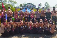 Perkemahan Sabtu Minggu [Persami] Bukit Asam diselenggarakan di Perkemahan Bangko Barat Tanjung Enim, Kecamatan Lawang Kidul, Sabtu-Minggu [12-13/2/2022].