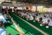 Kepala Divisi Pemasyarakatan Kanwil Kemenkumham Sumsel Bambang Haryanto membuka secara langsung program pembinaan kerohanian bertajuk tahfidz Al Quran.