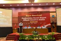Kepala Divisi Pemasyarakatan [Kadivpas] Kanwil Kemenkumham Sumsel, Bambang Haryanto, resmi membuka kegiatan Rapat Koordinasi Pembentukan Rumah Singgah “Griya Abhipraya” Palembang, pada Senin [21/3] kemarin, bertempat di Hotel Aryaduta, Palembang.