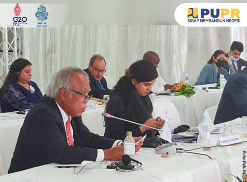 Menteri PUPR pada WWF ke-9 di Dakar, Senegal. [Foto: Humas Kementerian PUPR]
