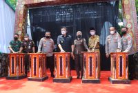 Kampung Cantik 'Delf in Palembang' diresmikan Gubernur Sumatera Selatan [Sumsel] H Herman Deru bersama Walikota Palembang H Harnojoyo, Kapolda Sumsel Irjen Pol Toni Harmanto, Kapolrestabes Palembang Kombes Pol Mukhamad Ngajib, dan Dandim 0418/Palembang Letkol Inf Sumarlin Marzuki, Kajari Palembang, Rustam Gaus SH, Selasa [29/3/2022].