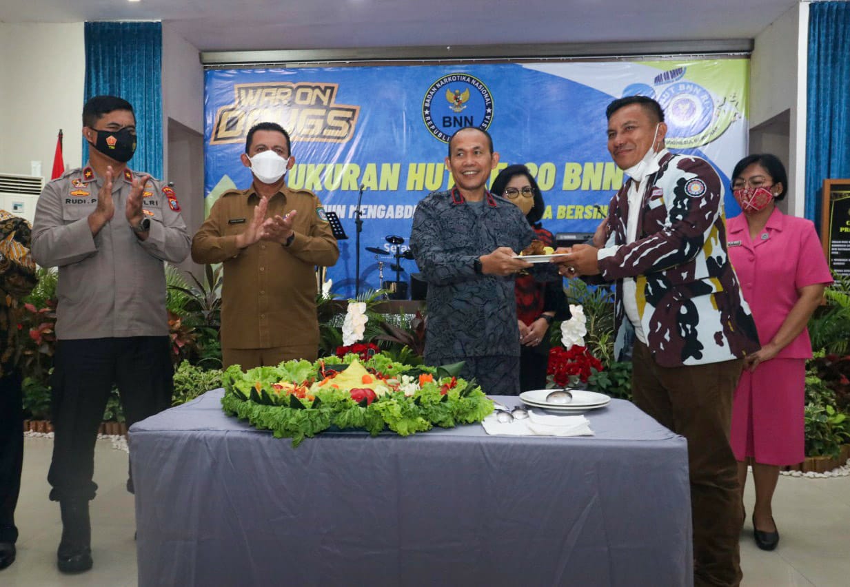 Suasana HUT BNN RI Provinsi Kepri