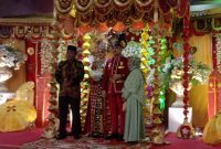 Ngunduh Mantu, Rizal dan Sarah Gunakan Adat Gorontalo