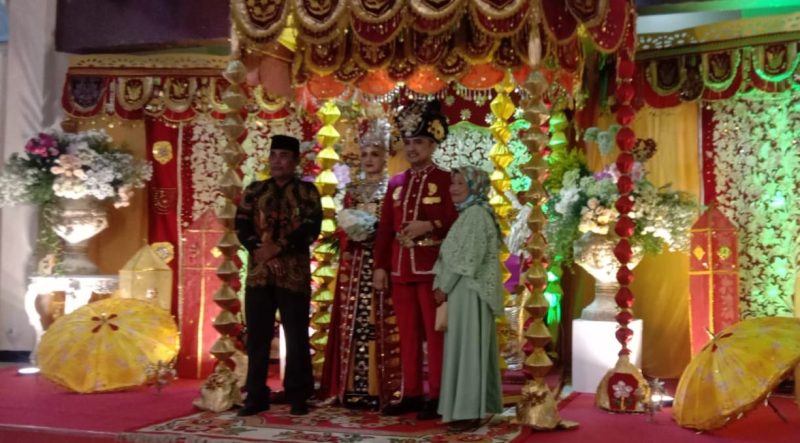 Ngunduh Mantu, Rizal dan Sarah Gunakan Adat Gorontalo