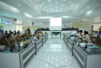 Kunjungan kerja [Kunker] Pansus DPRD Sumatera Utara [Sumut] membahas plasma perkebunan dan peremajaan sawit rakyat [PSR] di Kabupaten Asahan.