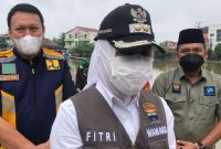 Wakil Walikota Palembang, Fitrianti Agustinda mengapresiasi kinerja Dinas Pekerjaan Umum dan Perumahan Rakyat [PUPR] Palembang, terkait upaya menangani banjir saat hujan deras.