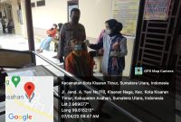 Tujuh orang tahanan Polres Asahan menjalani proses swab rapid test antigen.