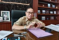 Kepala Dinas Pendidikan [Kadisdik] Kota Palembang, H Ahmad Zulinto SPd MM, Senin [11/4/2022].