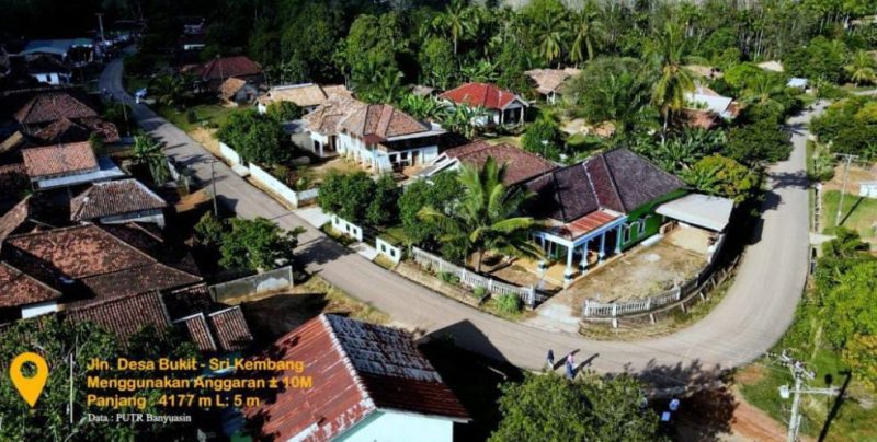 Jalan Sri Kembang Mulus, Terimakasih Pak Bupati
