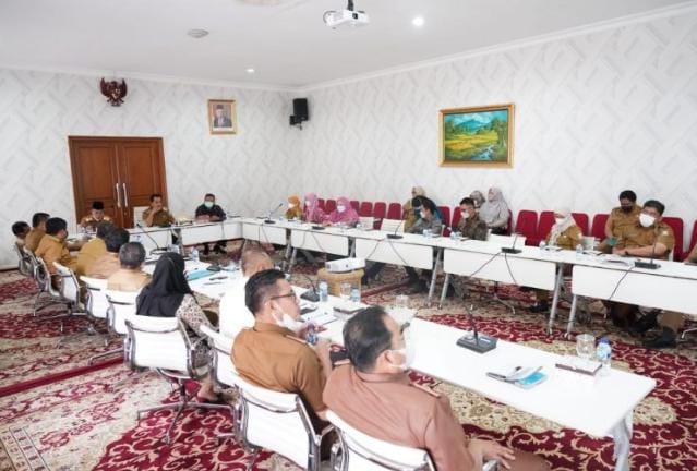 Bupati Banyuasin H Askolani menyambut hangat kedatangan Badan Pemeriksa Keuangan [BPK].