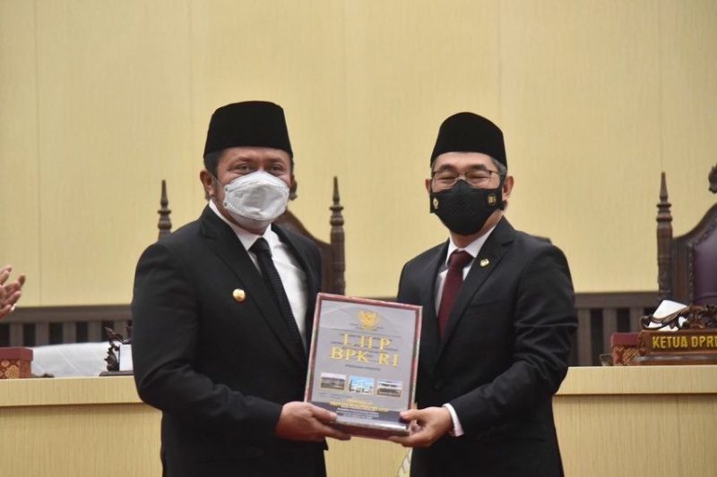 Pemerintah Provinsi [Pemprov] kembali meraih opini Wajar Tanpa Pengecualian [WTP] dari Badan Pemeriksa Keuangan [BPK] RI atas laporan keuangan tahun anggaran 2021.