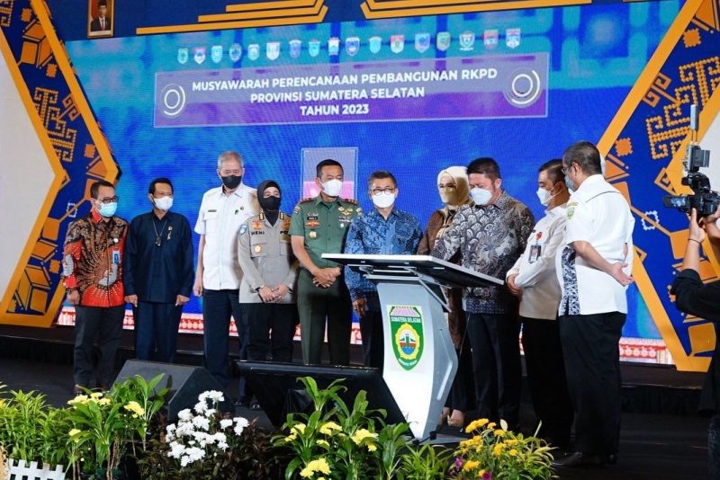 Gubernur Sumsel Herman Deru Buka Musrenbang RKPD Provinsi Sumsel 2023