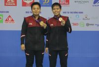 Apriyani Rahayu/Siti Fadia Silva Ramadhanti (foto: tangkapan layar)
