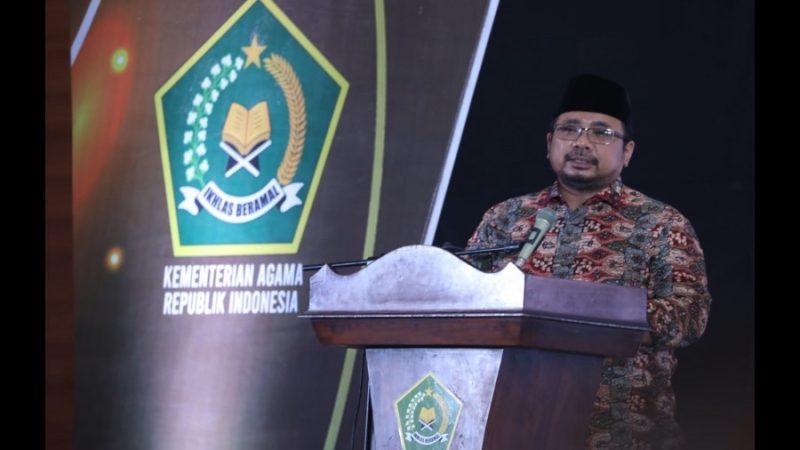 Menteri Agama RI, Yaqut Cholil Qoumas 