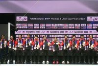 Timnas Piala Thomas Indonesia meraih medali perak, Minggu (15/5)