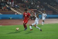 Indonesia saat melawan Timor Leste, Selasa (10/5) di Stadion Viet Tri, Phu Tho, Vietnam