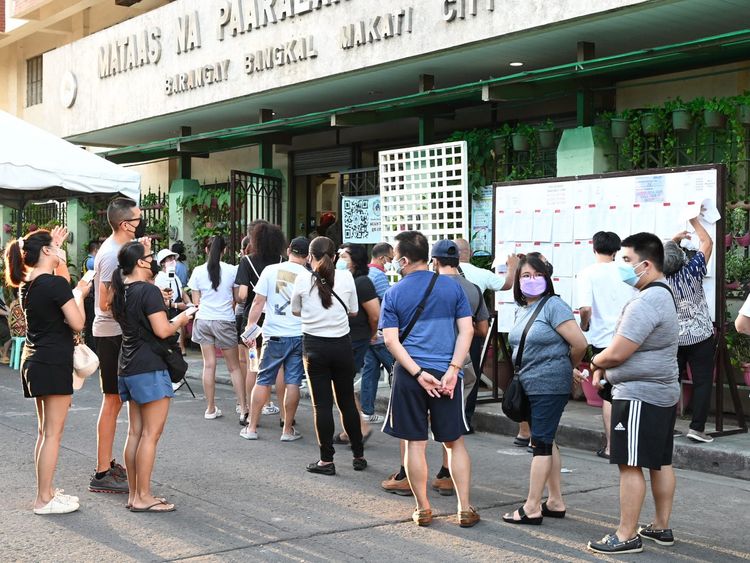 Suasana pemilu di Filipina (sumber foto:gulfnews.com)