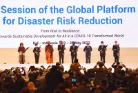 Presiden Jokowi secara resmi membuka Forum Global Pengurangan Risiko Bencana atau the 7th Global Platform for Disaster Risk Reduction (GPDRR) 2022 