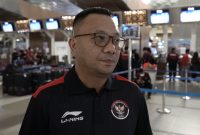 Chef de Mission (CdM) Kontingen Indonesia untuk SEA Games Vietnam Ferry Kono 