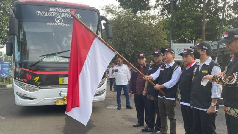 Pemberangkatan petugas haji